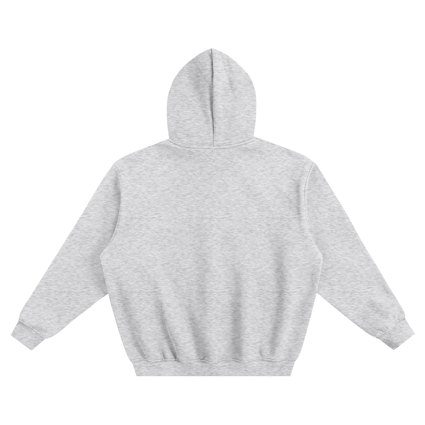 FLOWER GREY LOGO HOODIE