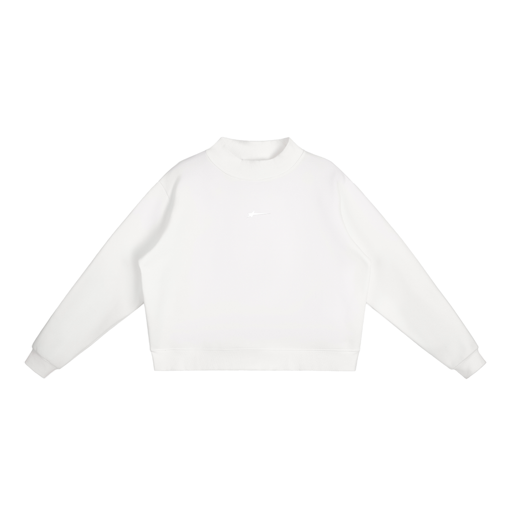 Essential Mock-Neck Sweatshirt
