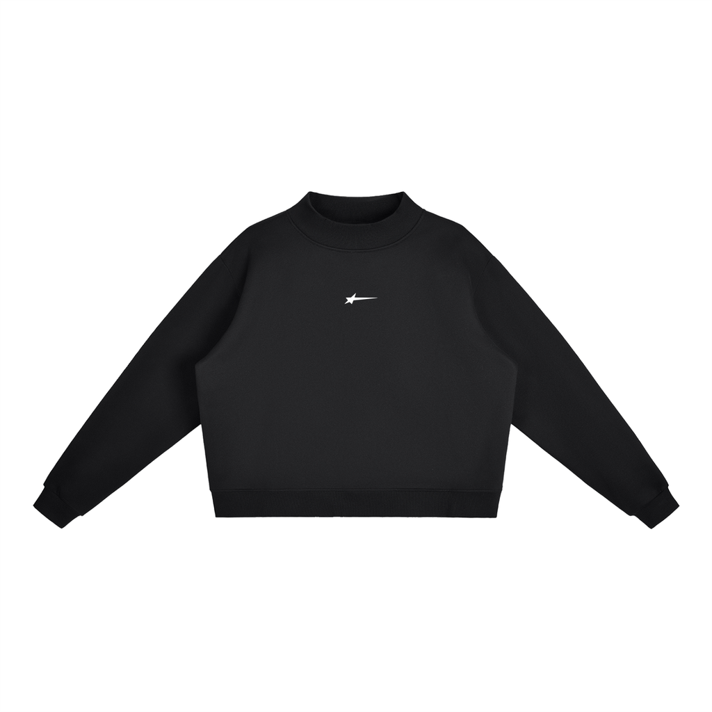 Essential Mock-Neck Sweatshirt
