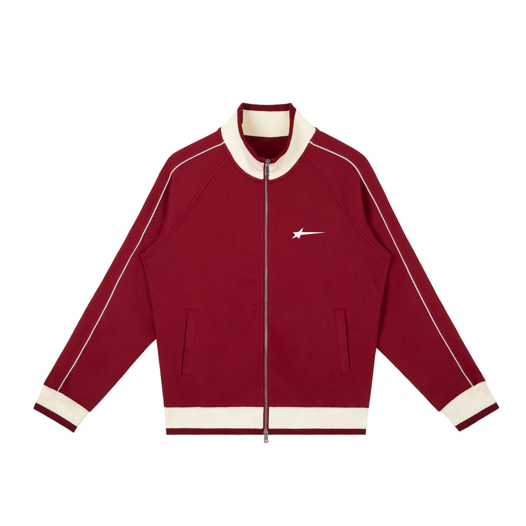 Raglan Sleeve Track Jacket
