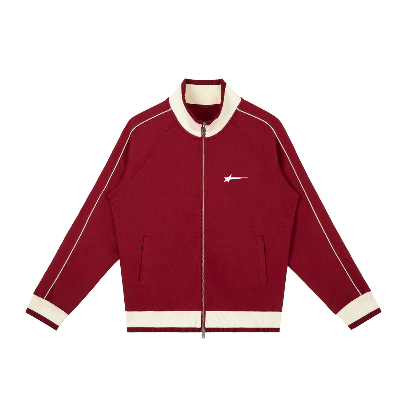 Raglan Sleeve Track Jacket