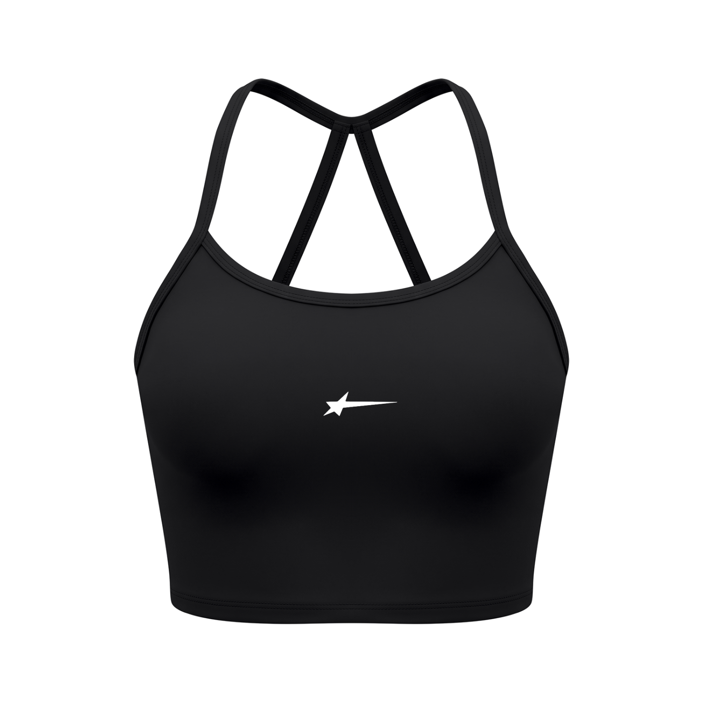 Black Yoga Tank-Top