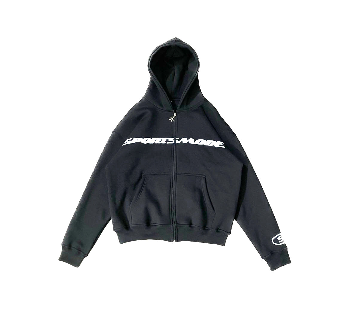 “Shadow Black” Racer Zip