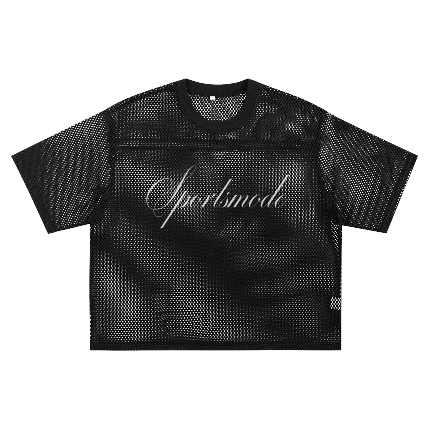 Black Mesh Jersey