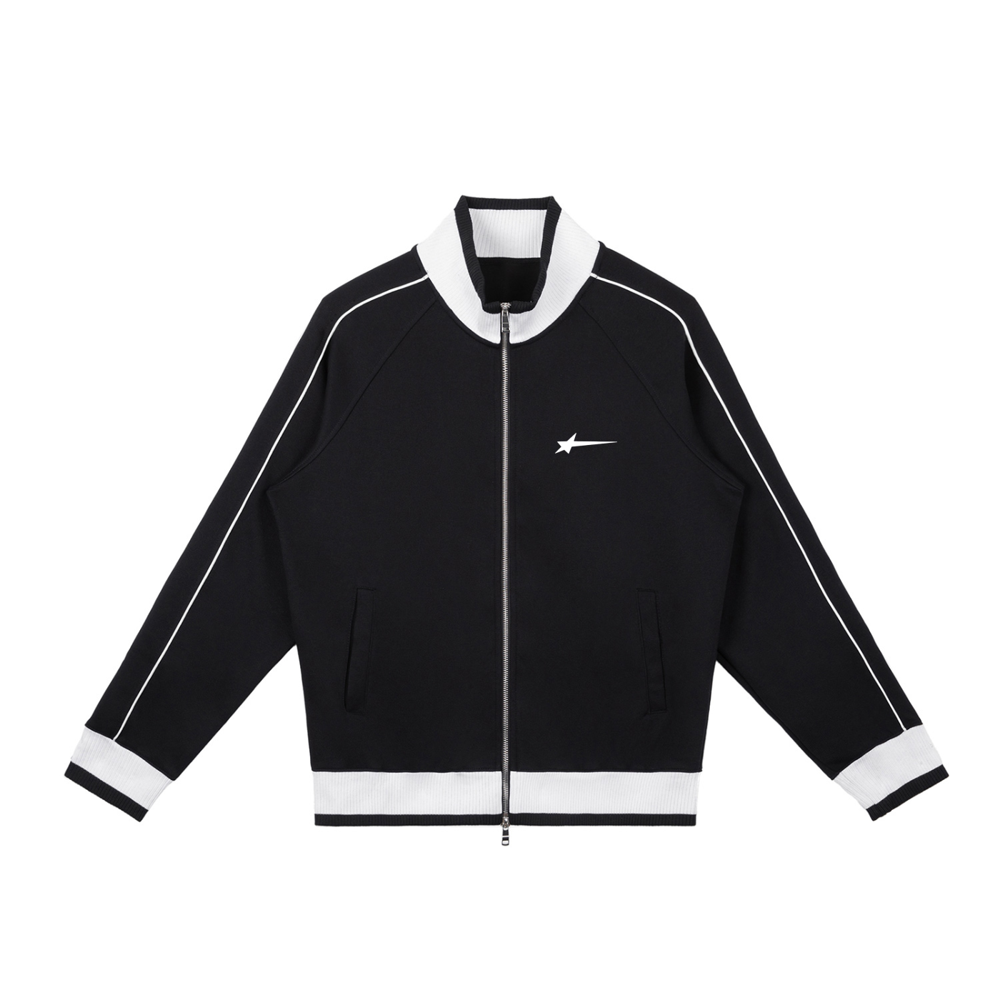 Raglan Sleeve Track Jacket