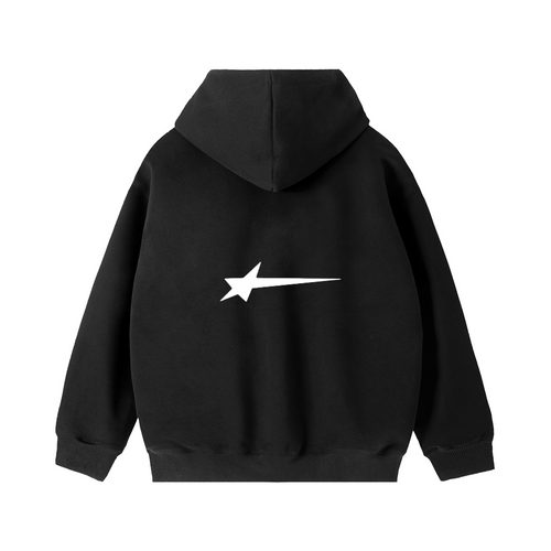 Basic Black Zip-Up